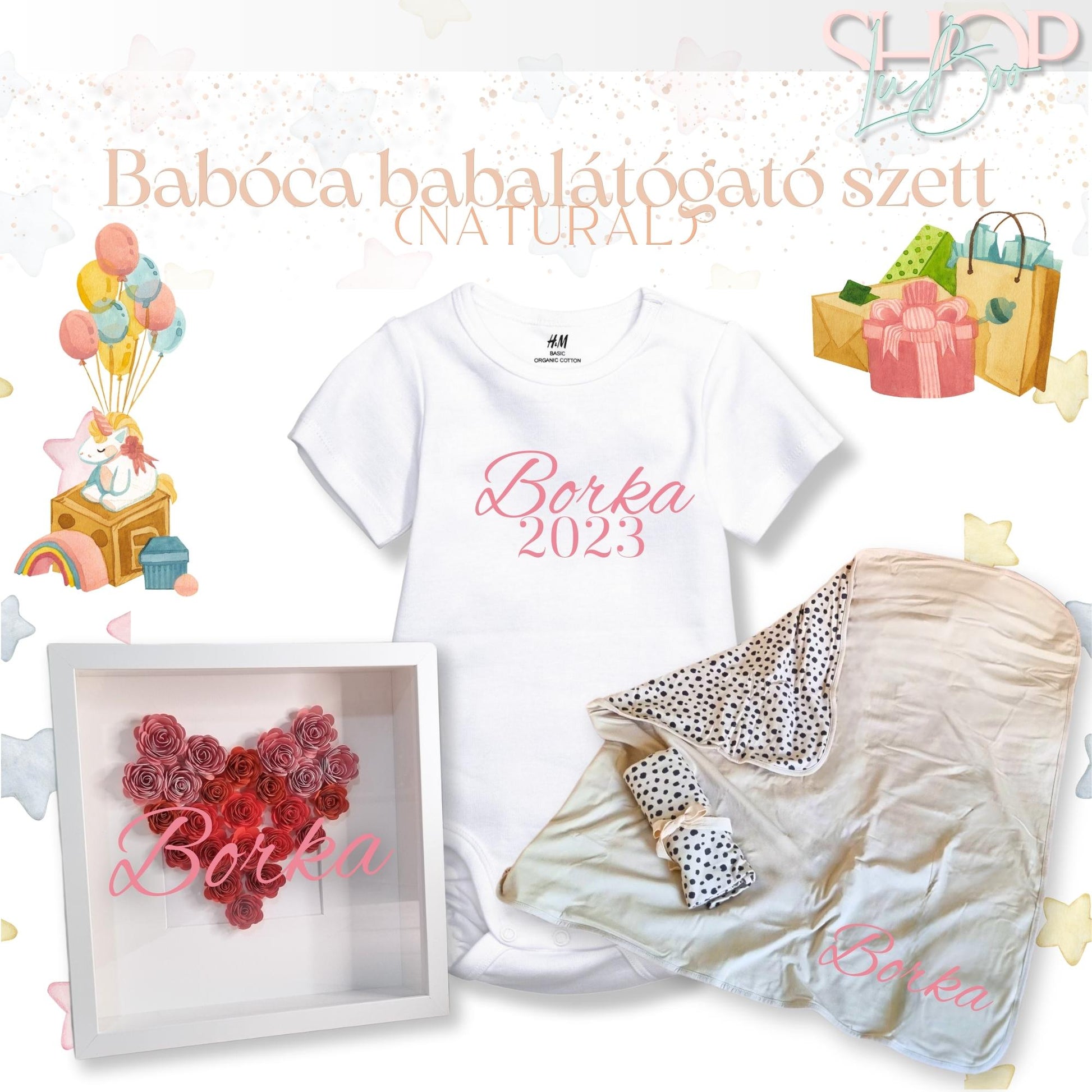 Babóca babalátógató csomag (Natural) - ShopLuBoo