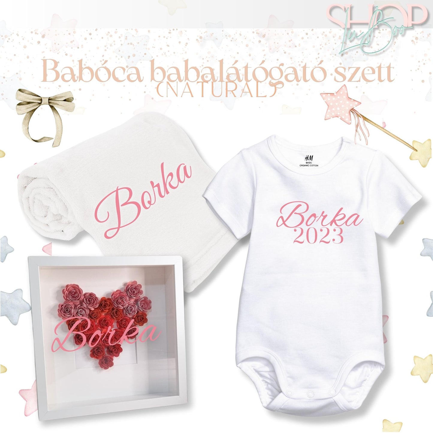 Babóca babalátógató csomag (Natural) - ShopLuBoo