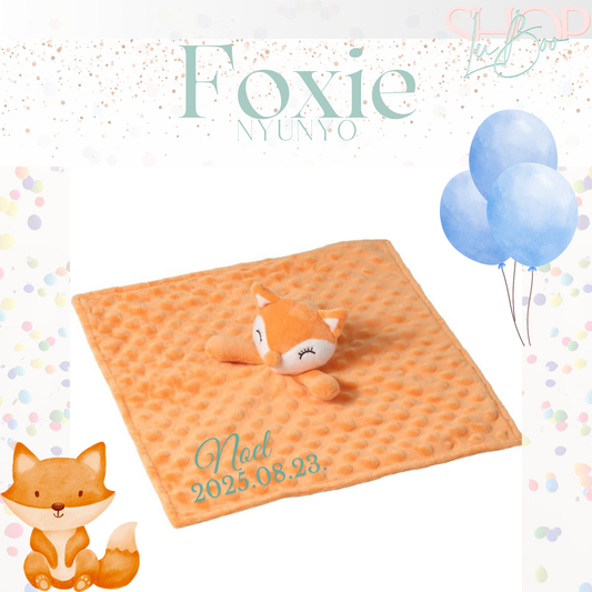 Foxie névre szóló róka nyúnyó (35 cm)