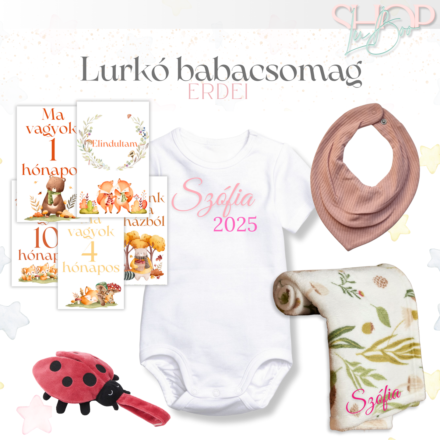 Lurkó babacsomag - Erdei