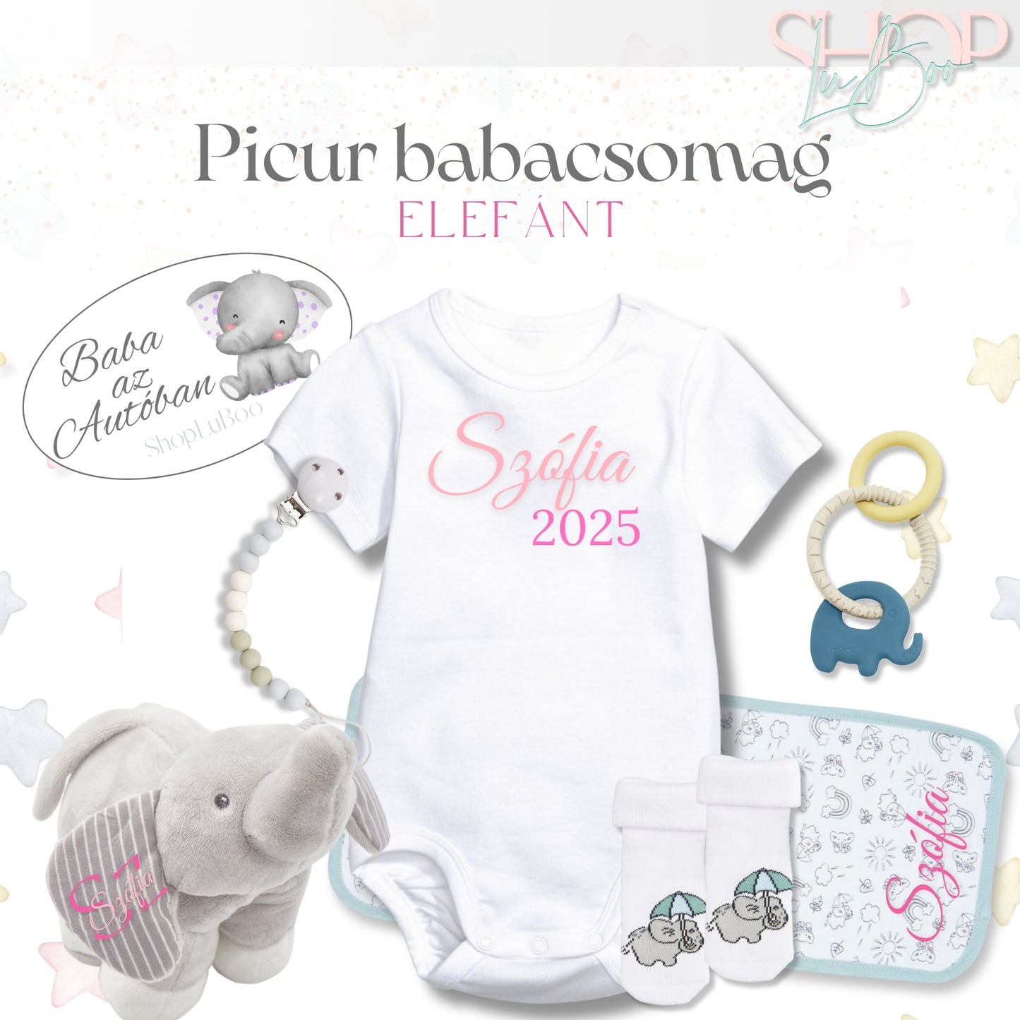 Picur babacsomag - Elefánt
