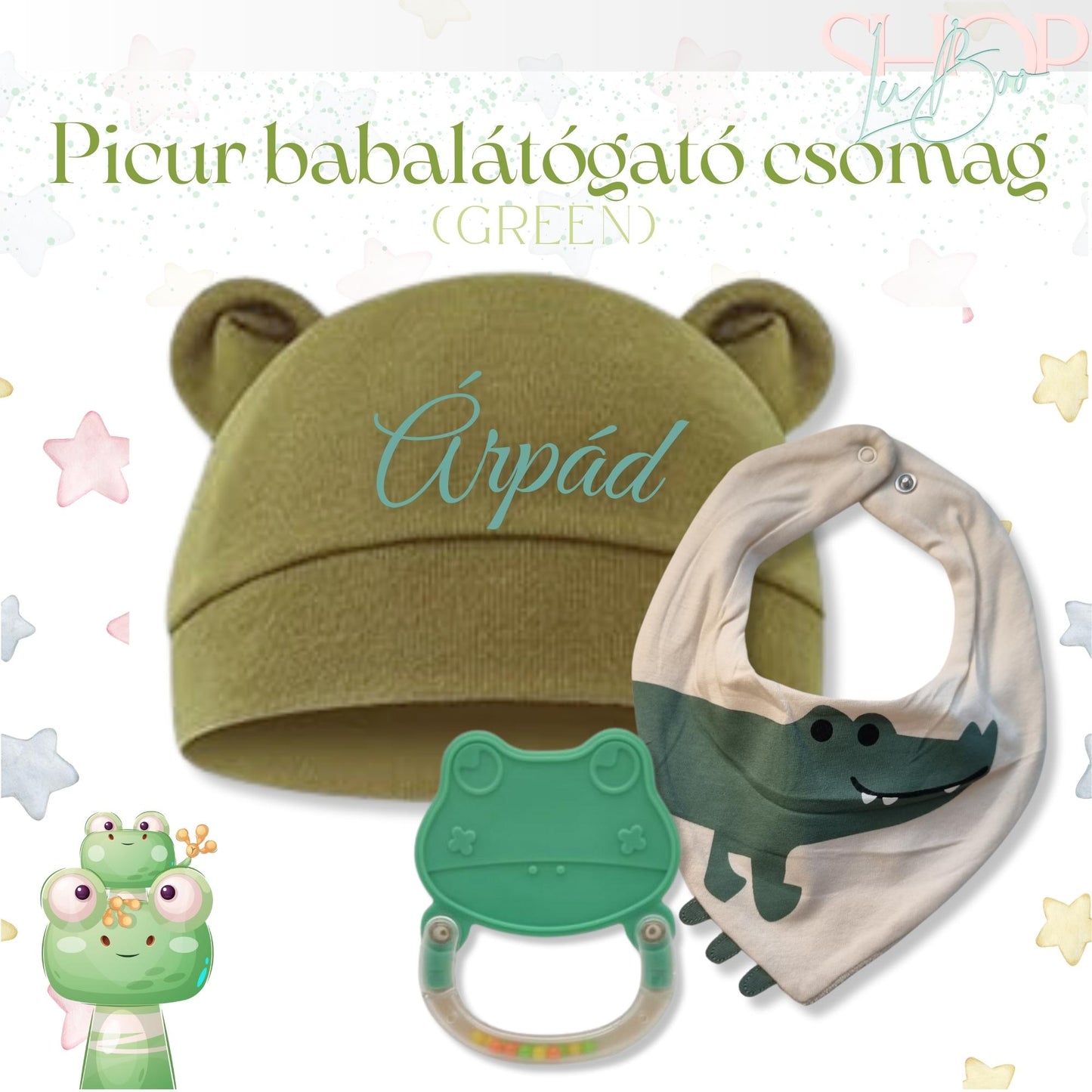 Picur babalátógató csomag (Green)