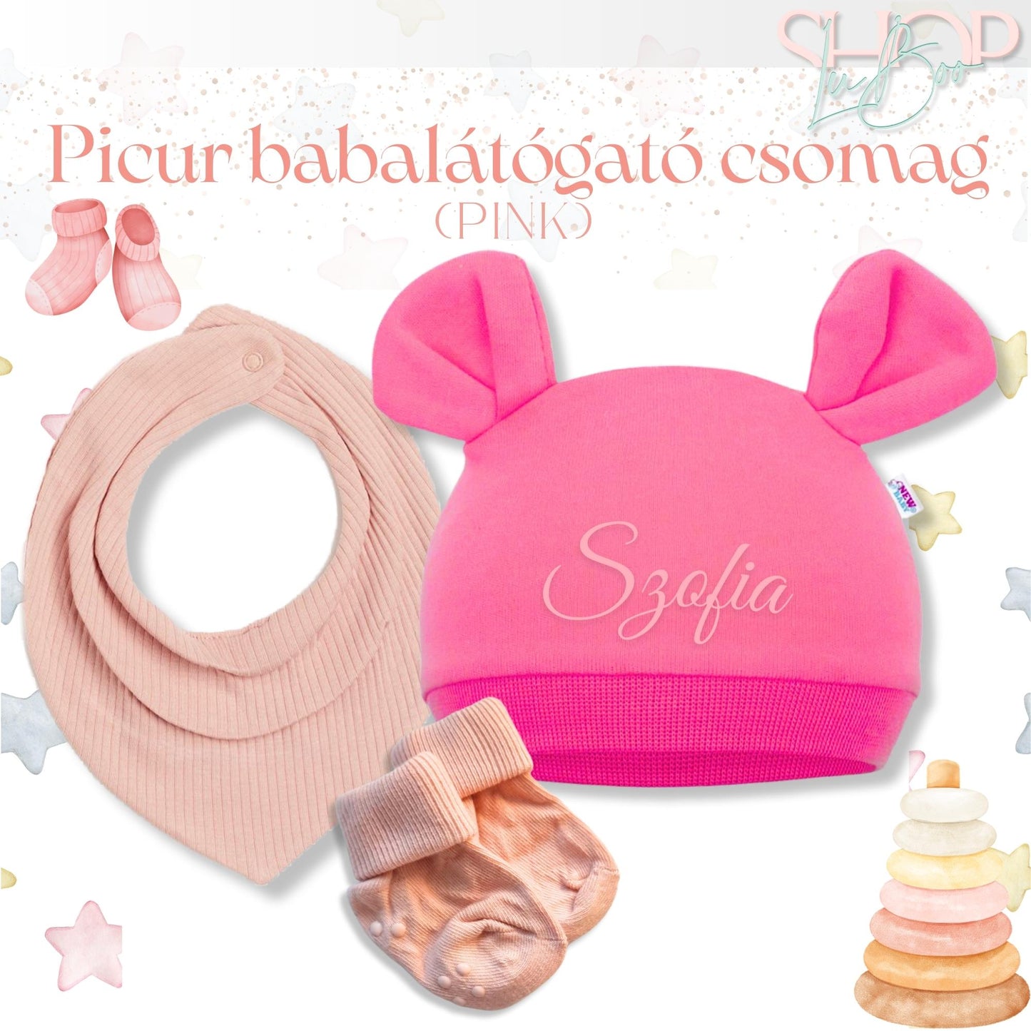 Picur babalátógató csomag (Pink) - ShopLuBoo