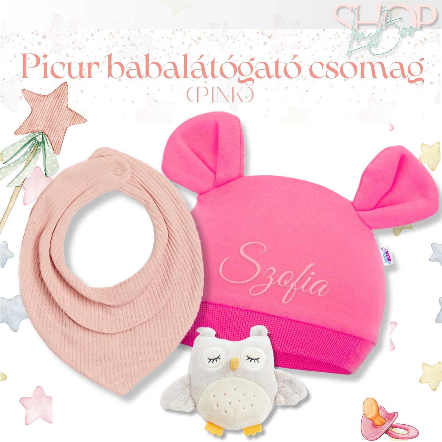 Picur babalátógató csomag (Pink) - ShopLuBoo