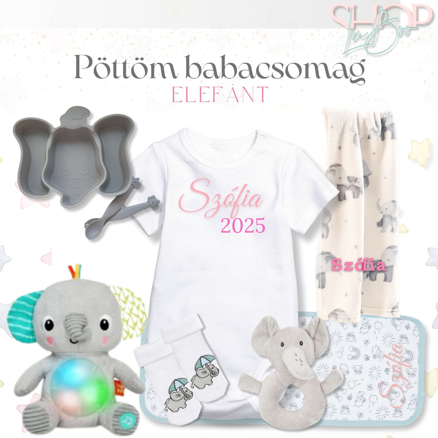 Pöttöm babacsomag - Elefánt