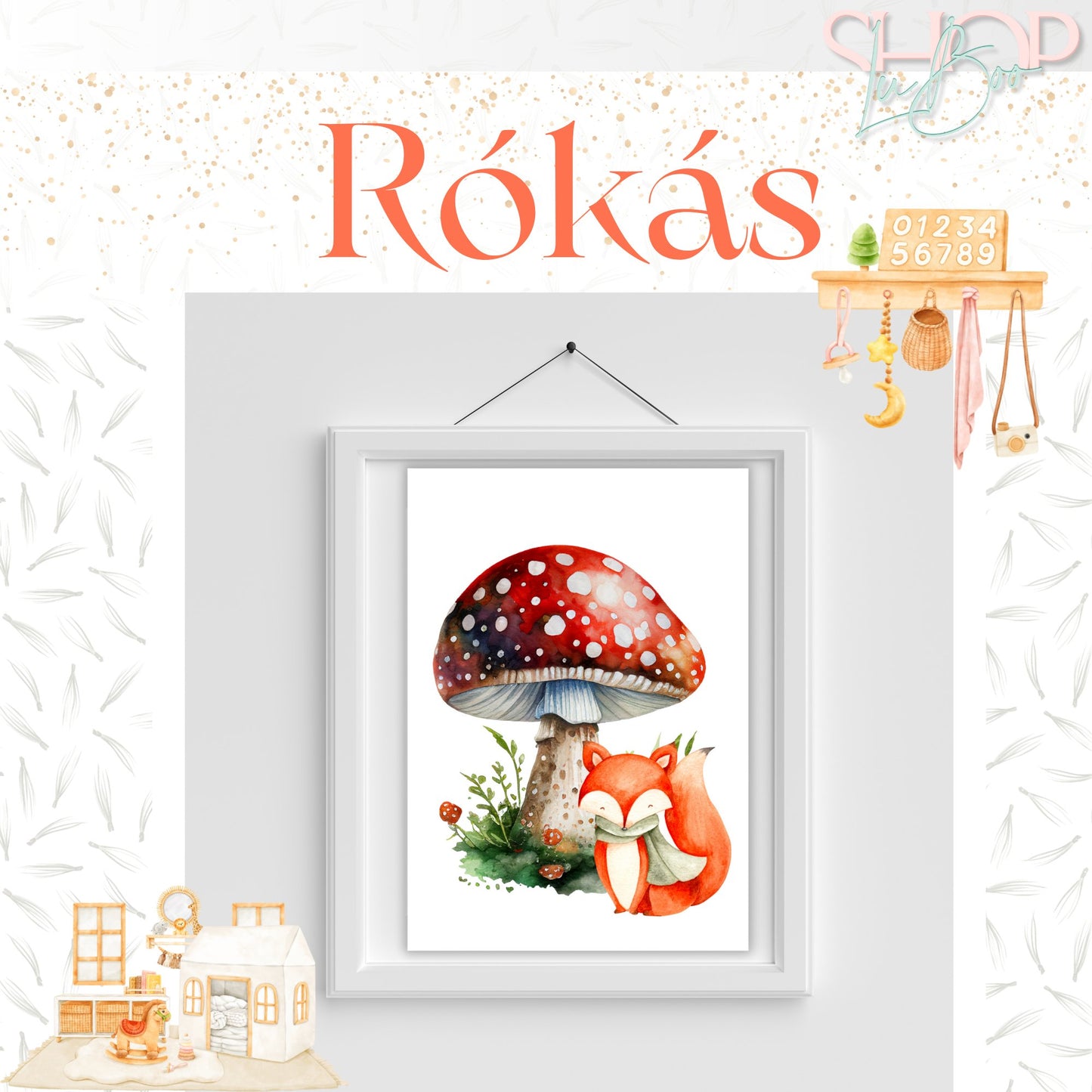 Rókás poszter (3 darabos)
