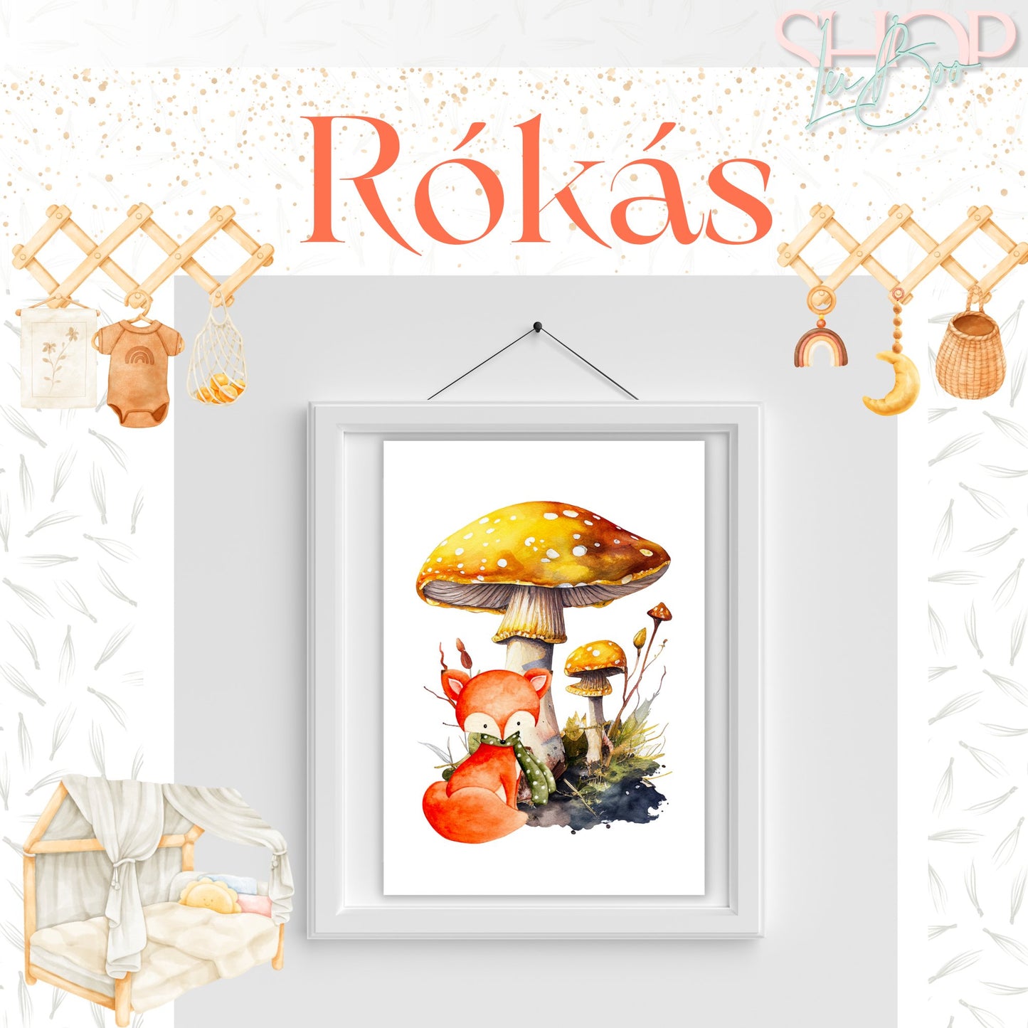 Rókás poszter (3 darabos)