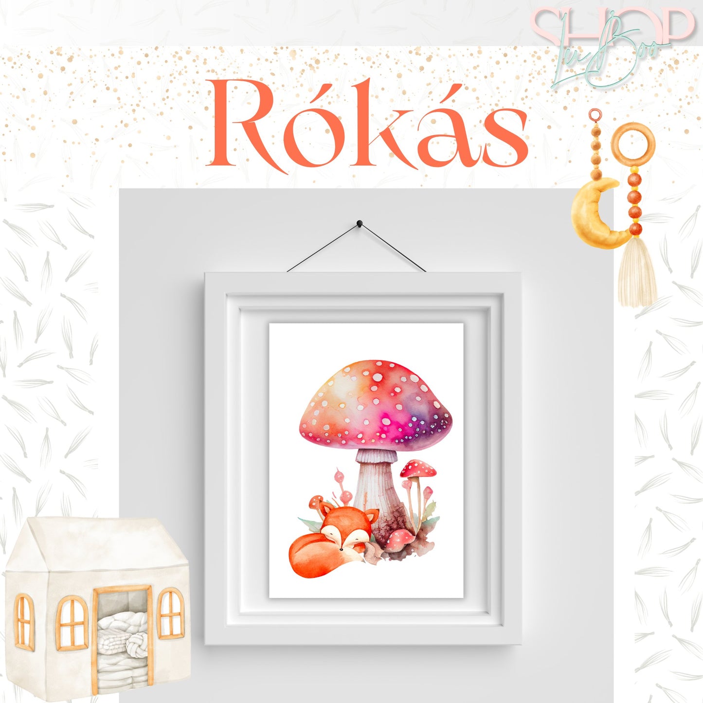 Rókás poszter (3 darabos)