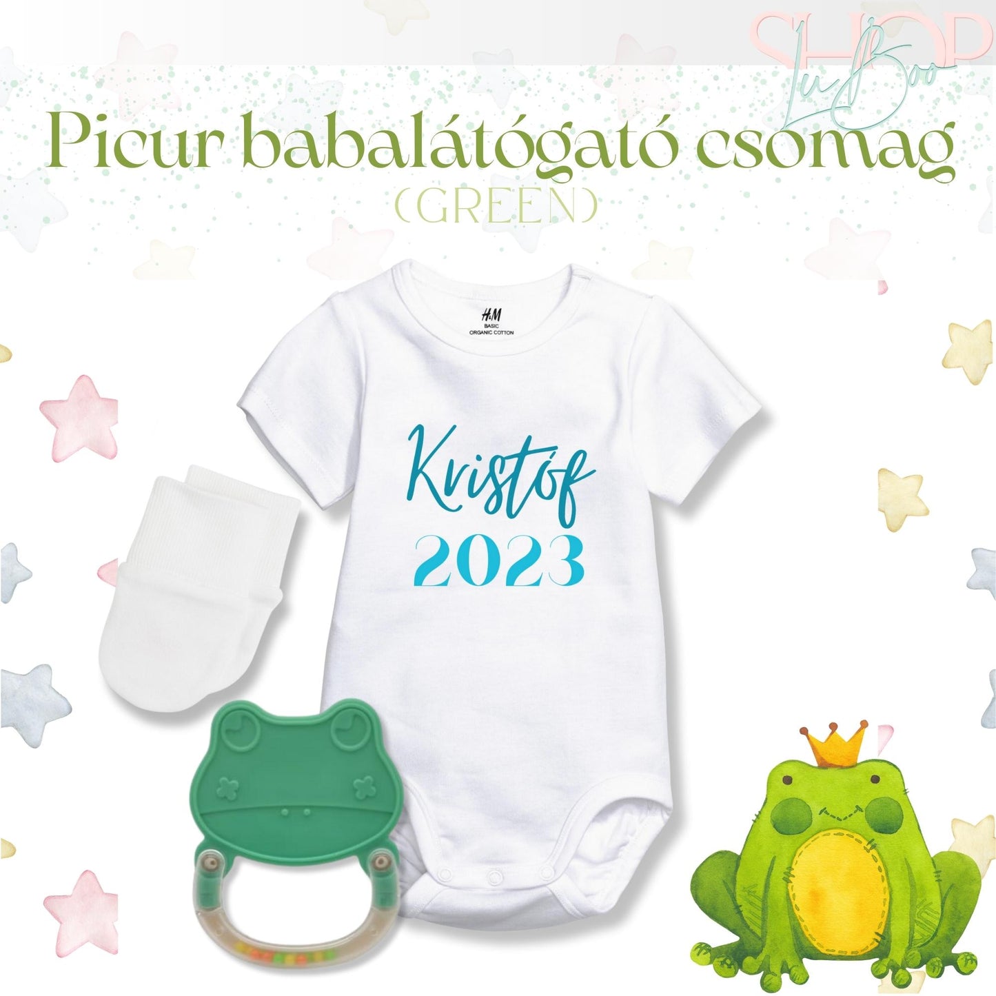 Picur babalátógató csomag (Green)