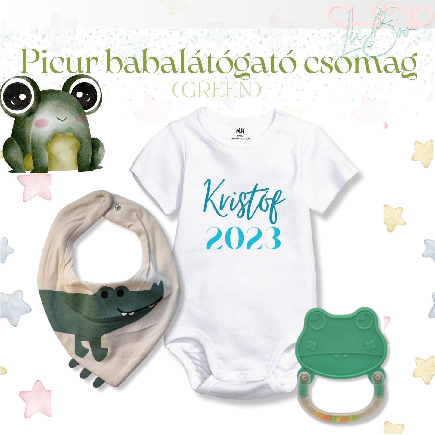 Picur babalátógató csomag (Green)