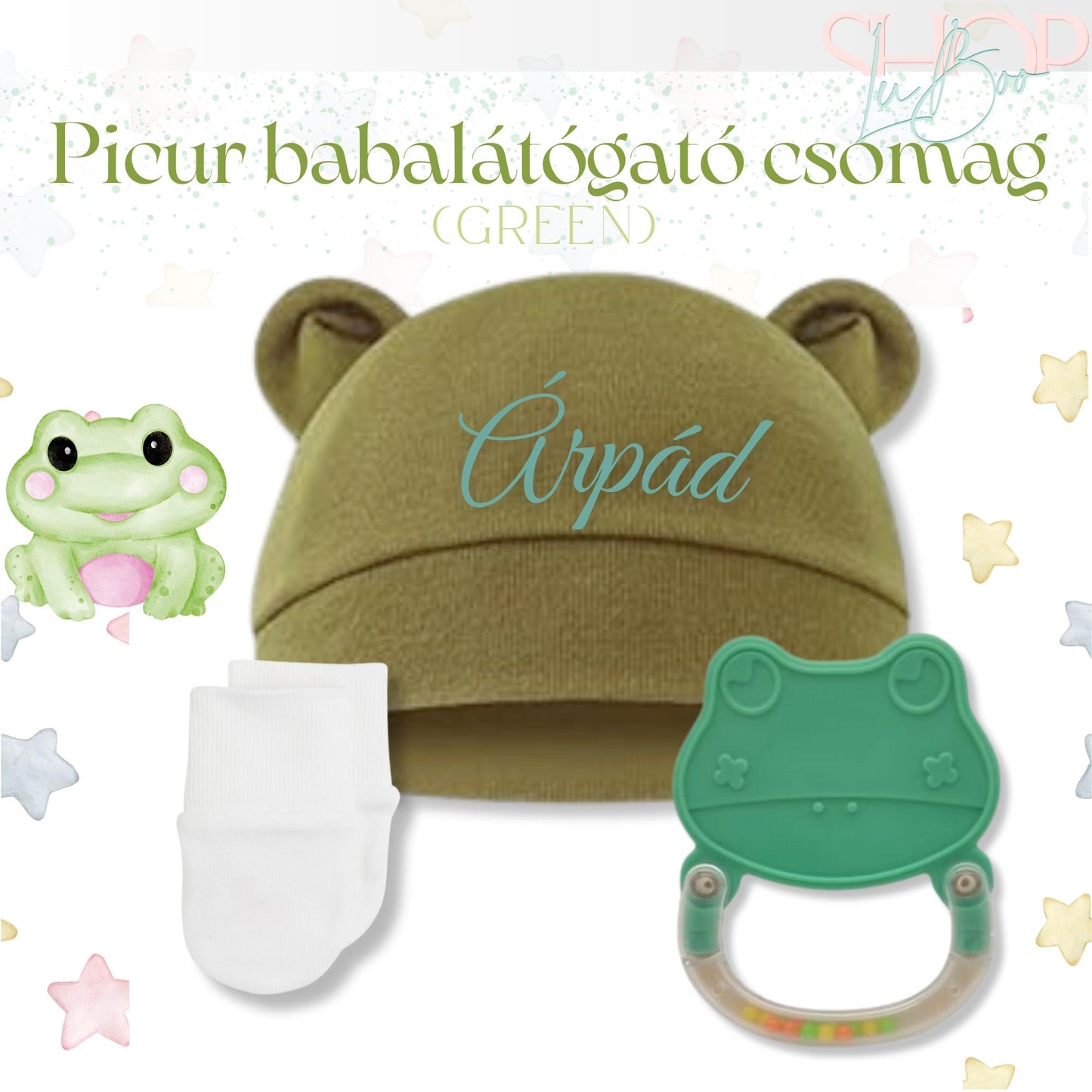 Picur babalátógató csomag (Green)