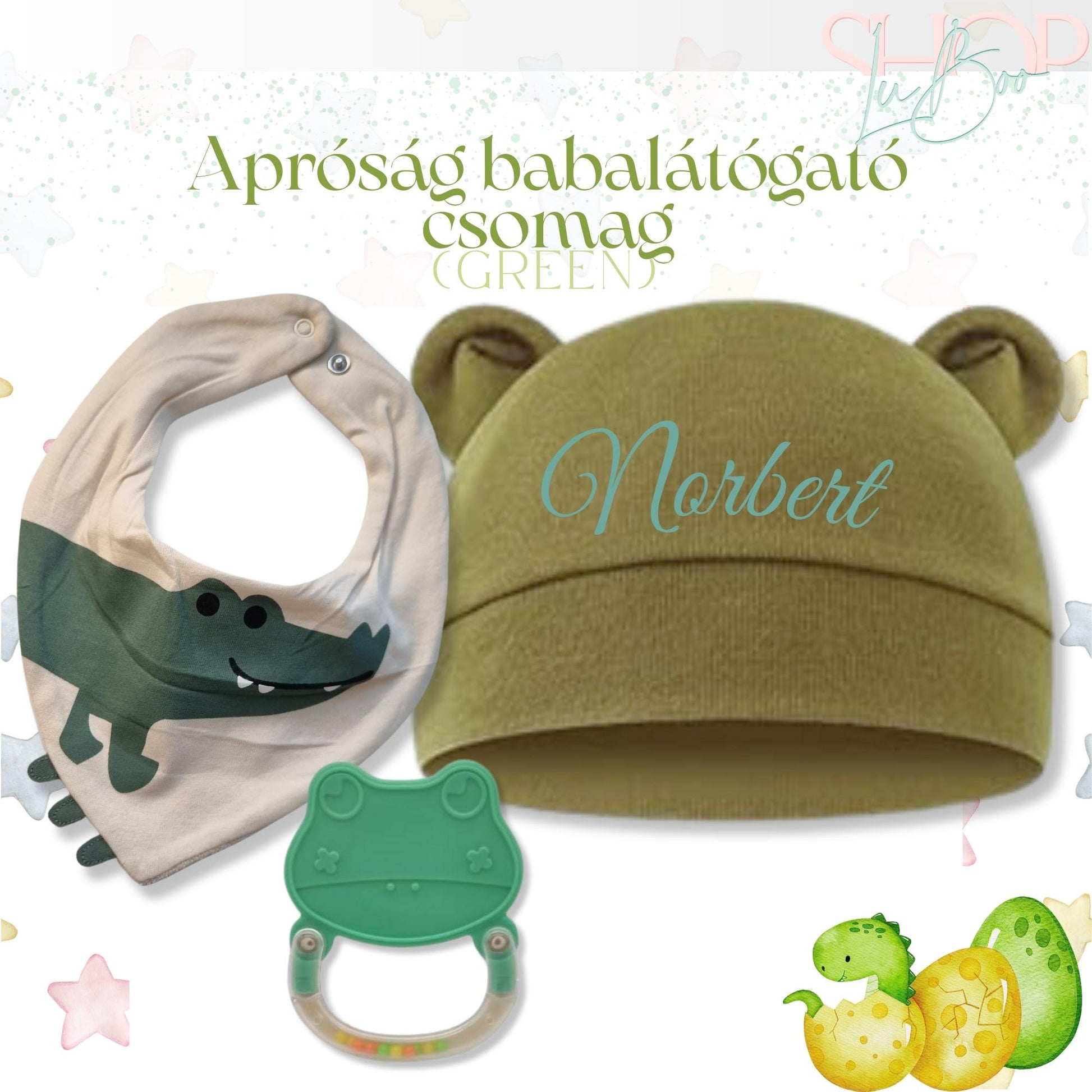 Apróság babalátógató csomag (Green) - ShopLuBoo