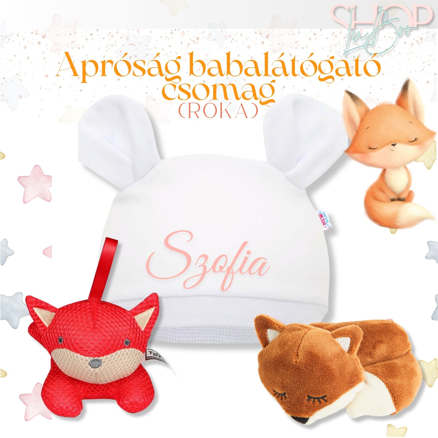 Apróság babalátógató csomag (Róka) - ShopLuBoo