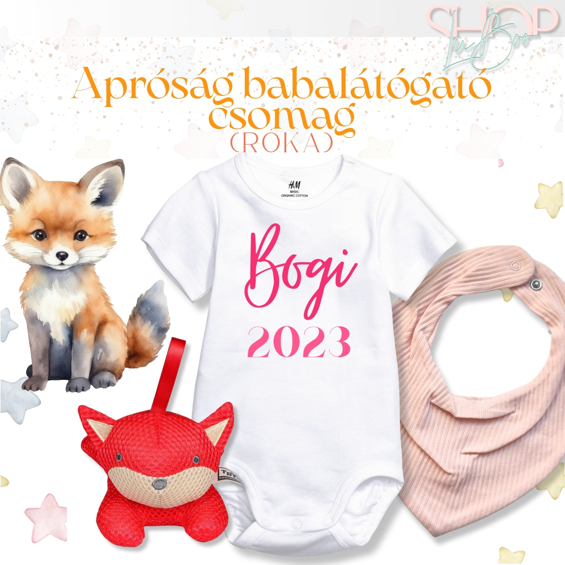 Apróság babalátógató csomag (Róka) - ShopLuBoo