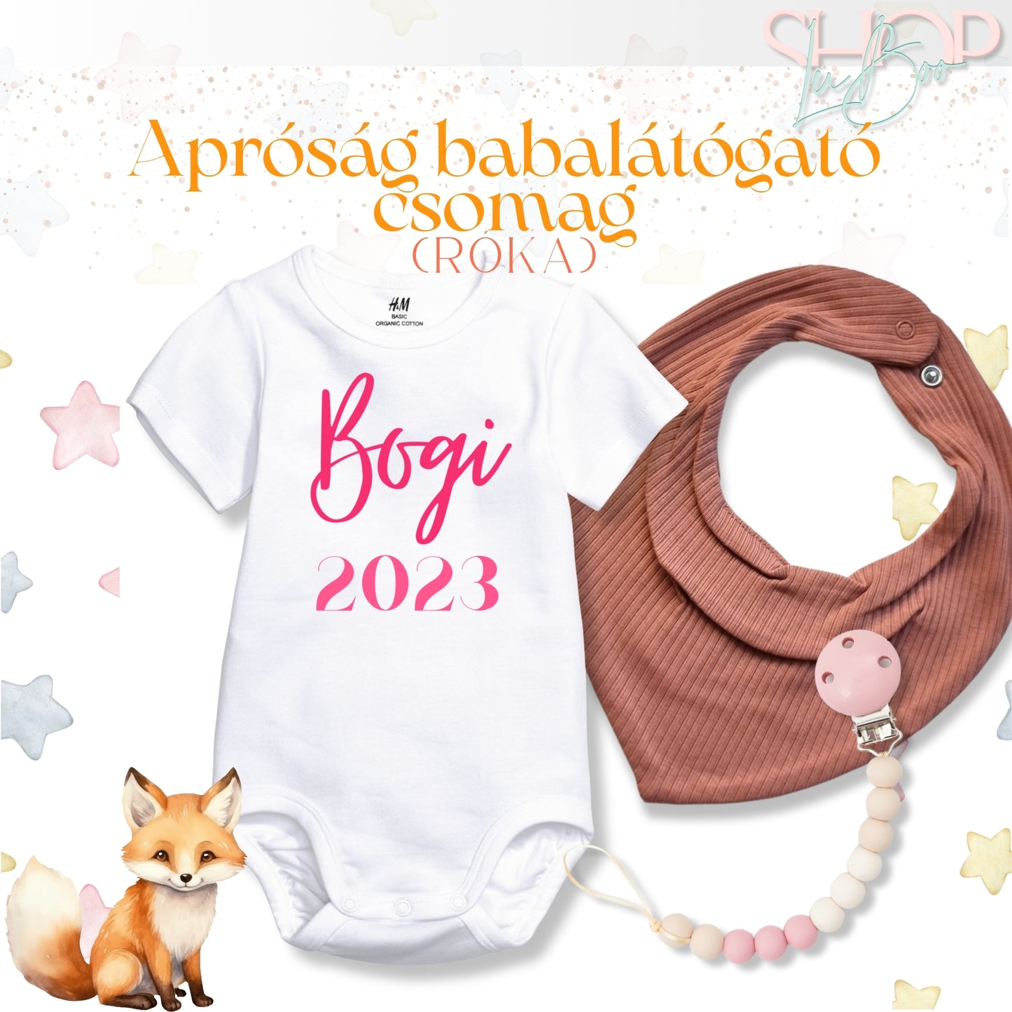 Apróság babalátógató csomag (Róka) - ShopLuBoo