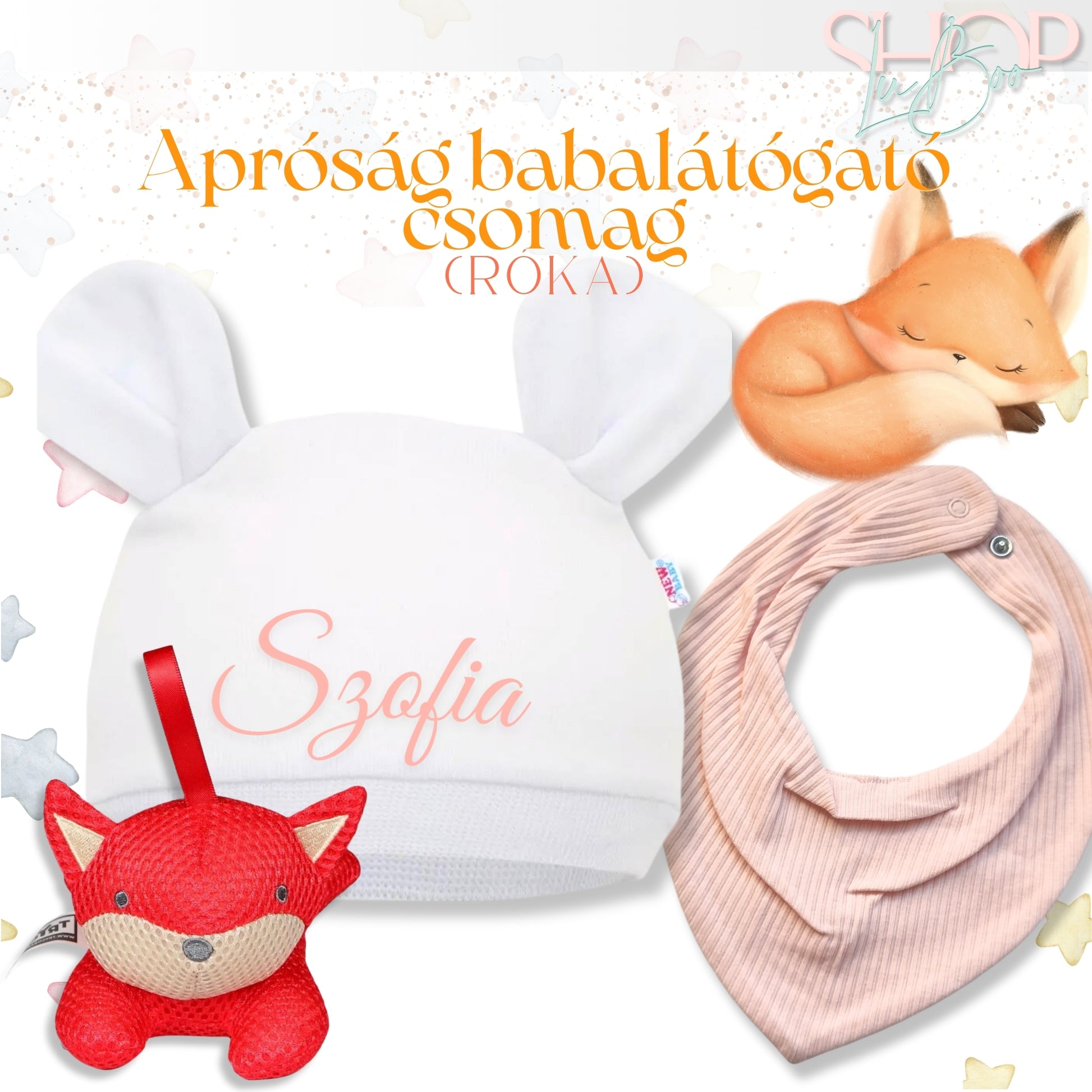 Apróság babalátógató csomag (Róka) - ShopLuBoo