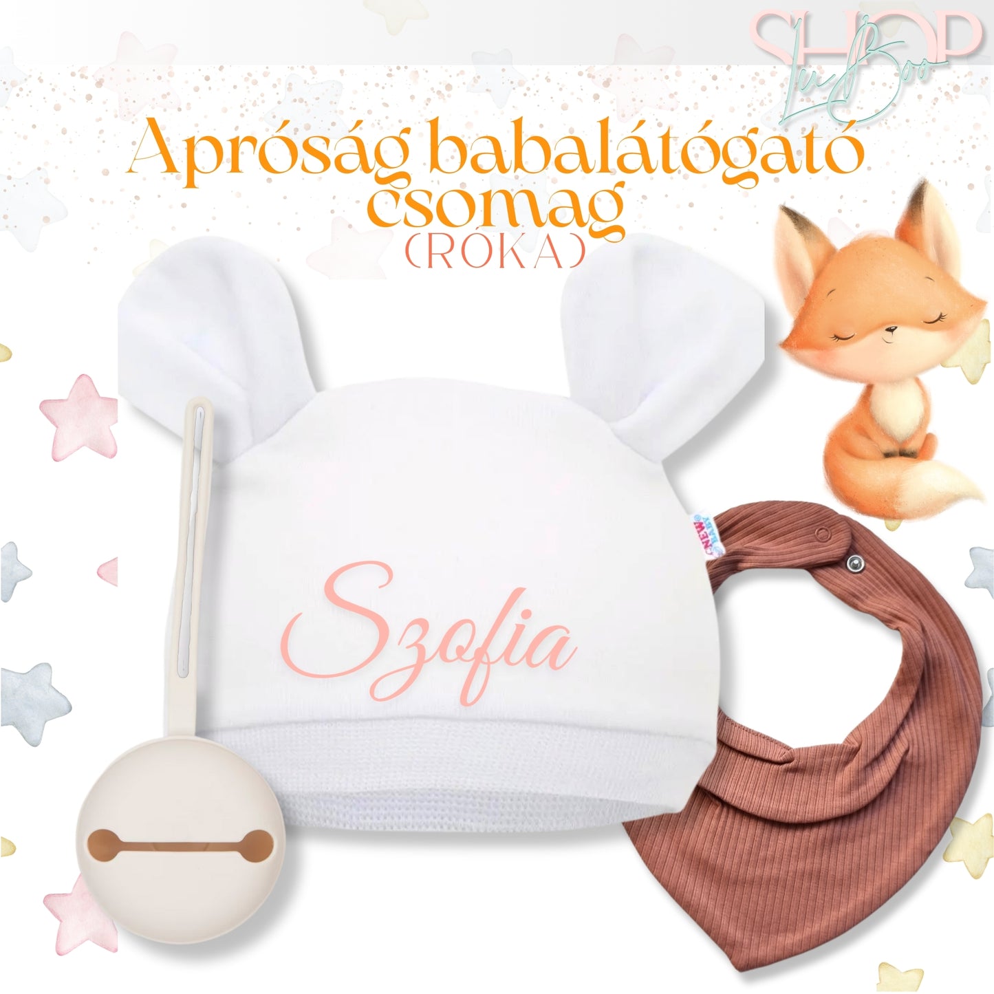 Apróság babalátógató csomag (Róka) - ShopLuBoo