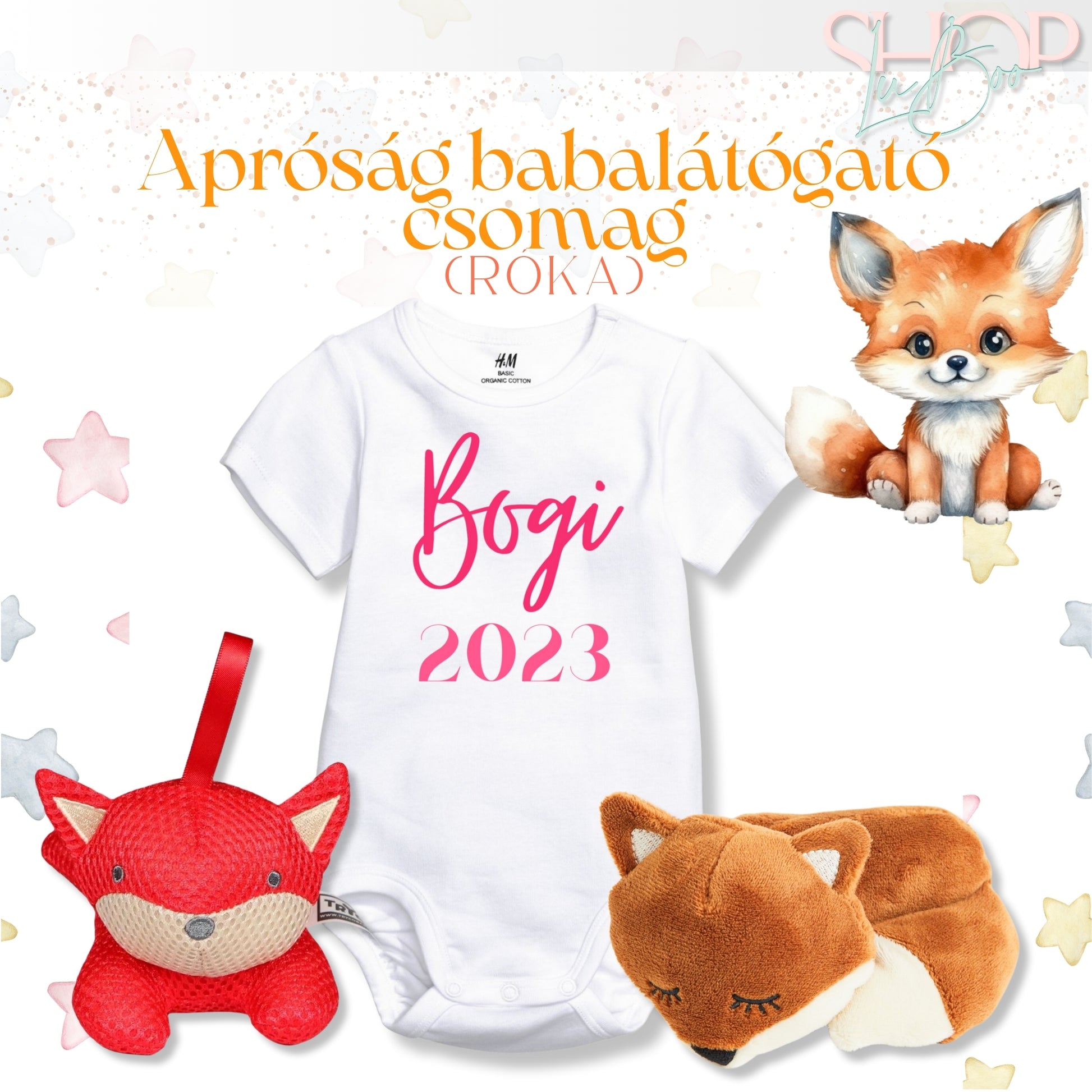 Apróság babalátógató csomag (Róka) - ShopLuBoo