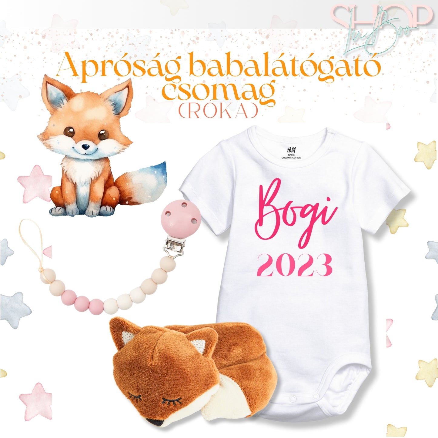 Apróság babalátógató csomag (Róka) - ShopLuBoo