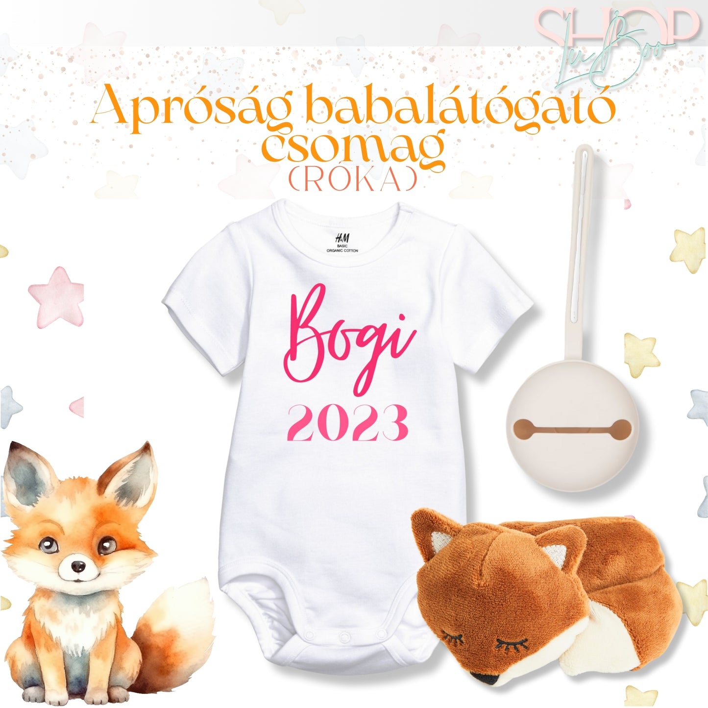 Apróság babalátógató csomag (Róka) - ShopLuBoo