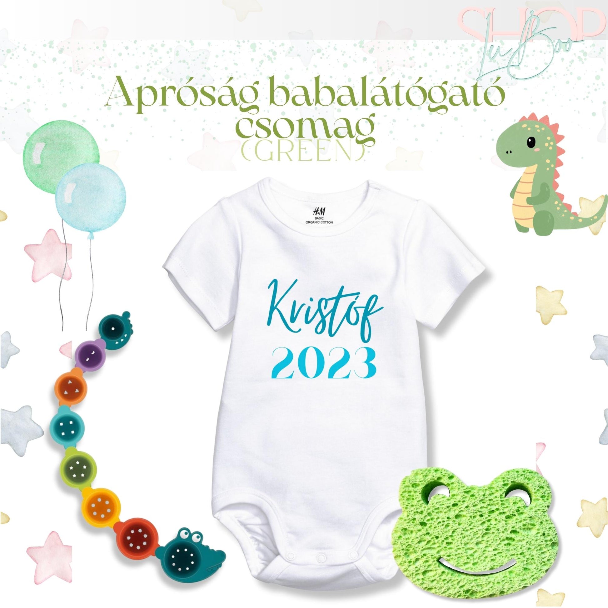 Apróság babalátógató csomag (Green) - ShopLuBoo