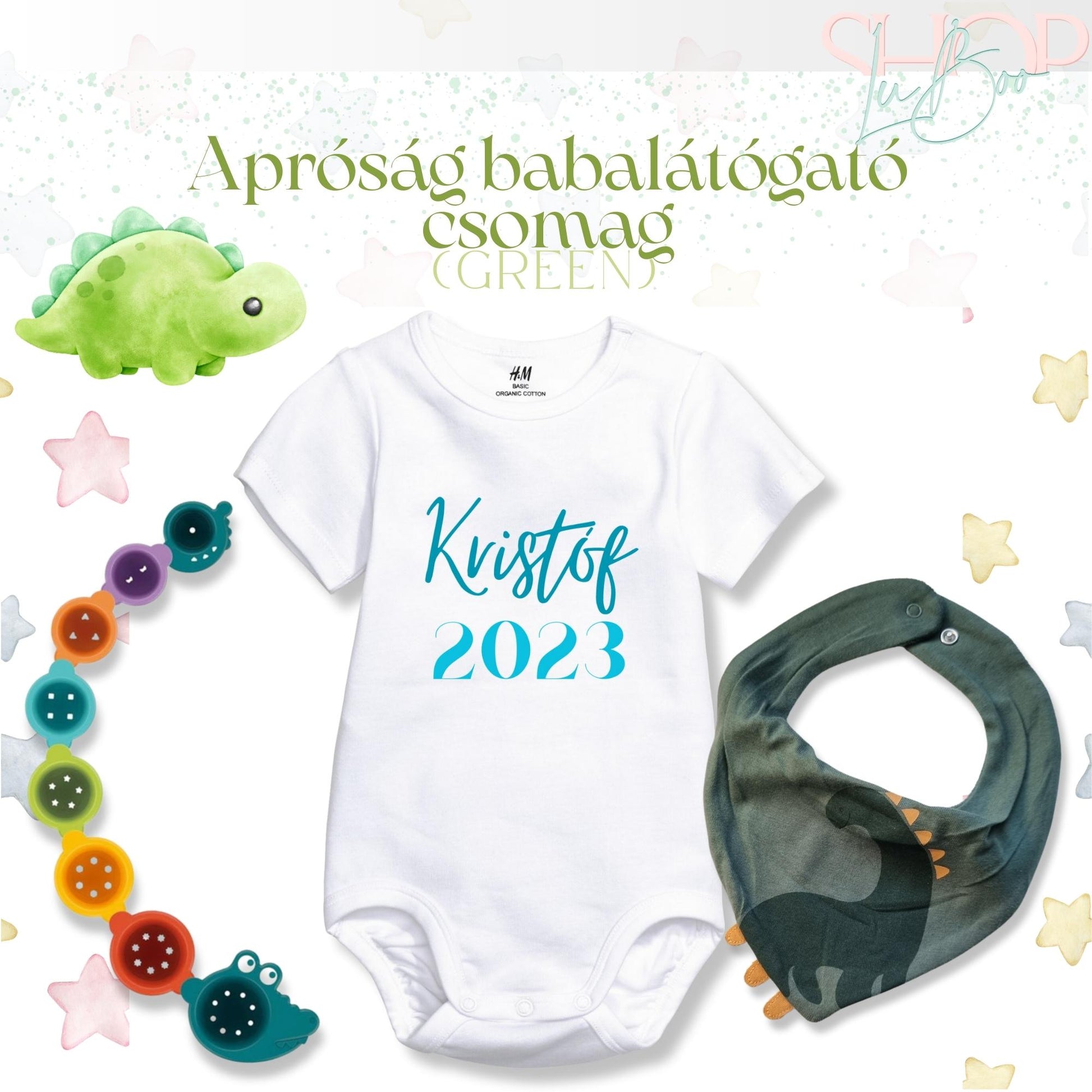 Apróság babalátógató csomag (Green) - ShopLuBoo