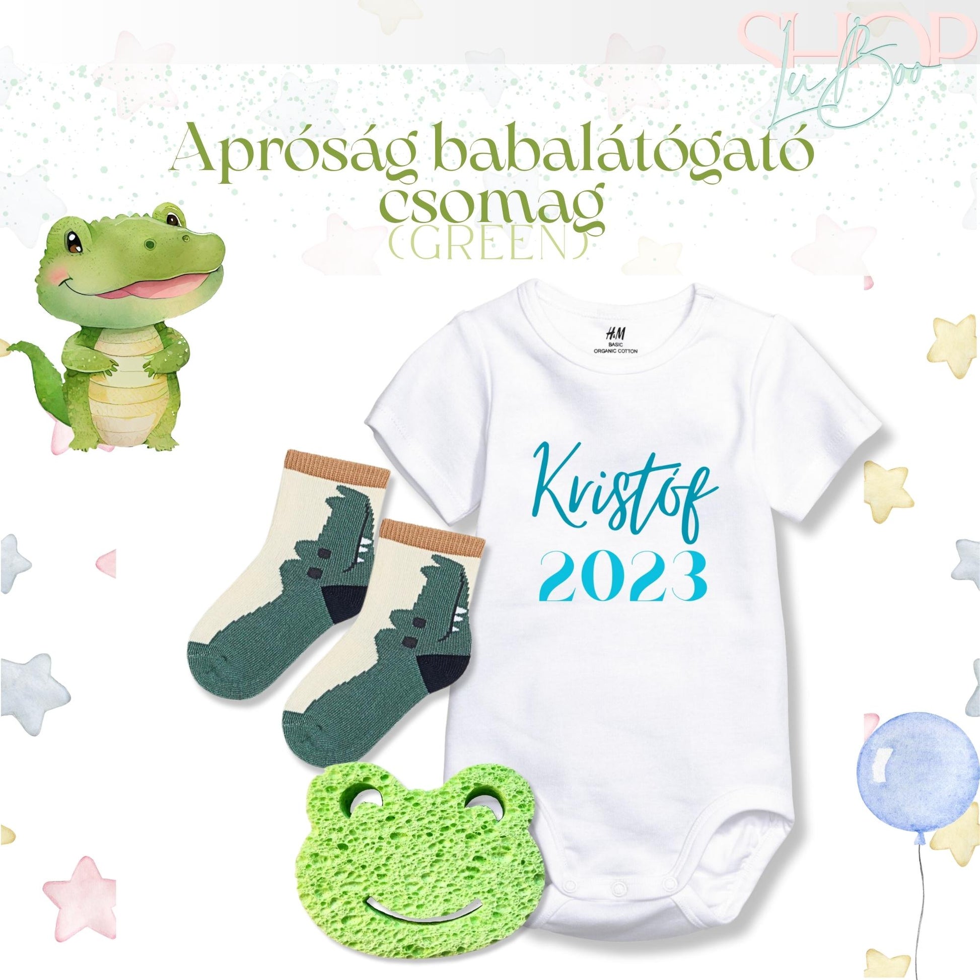 Apróság babalátógató csomag (Green) - ShopLuBoo