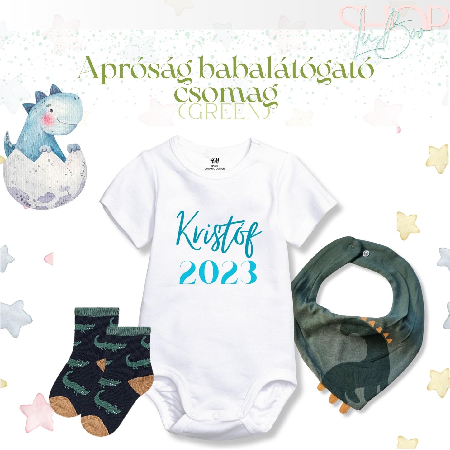 Apróság babalátógató csomag (Green) - ShopLuBoo