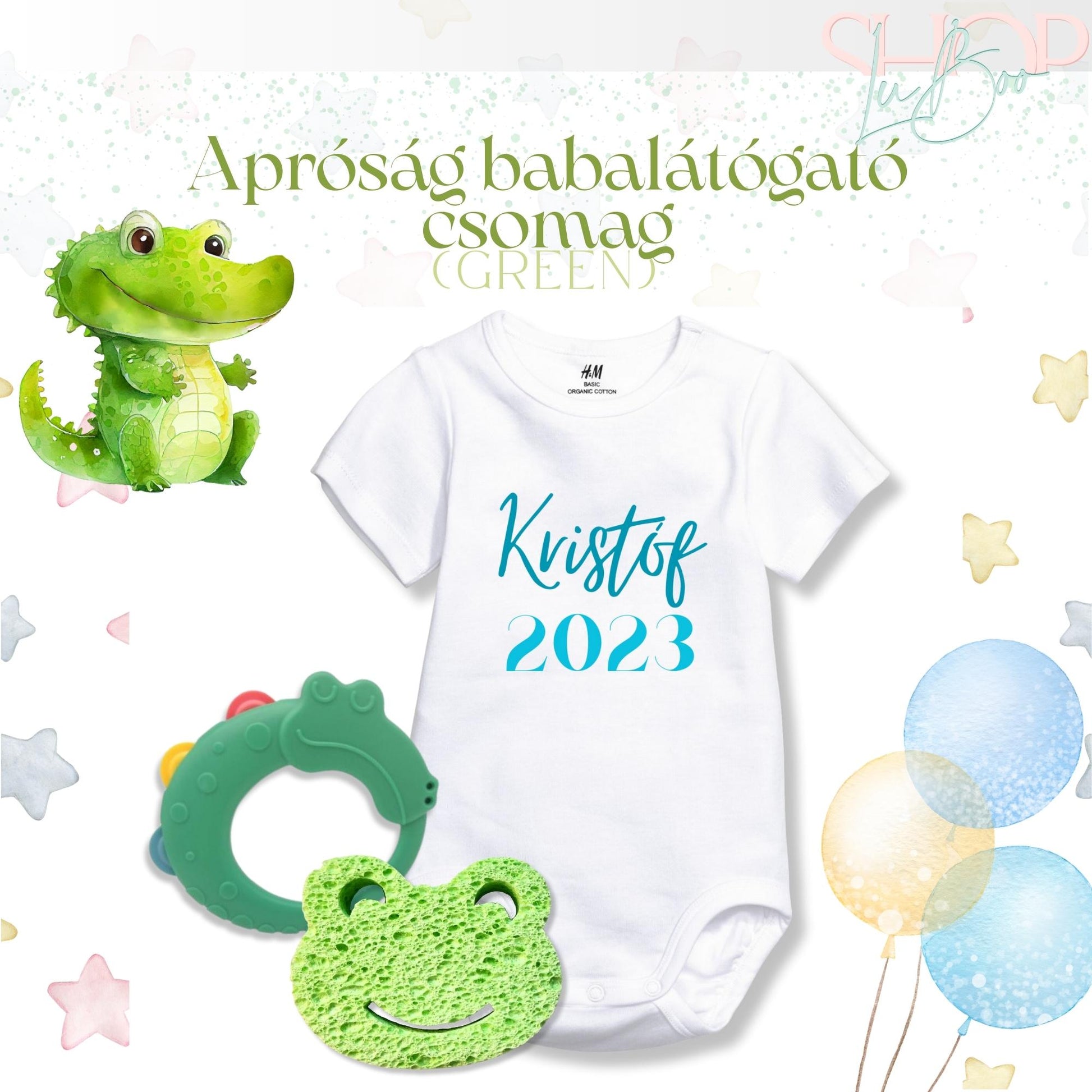 Apróság babalátógató csomag (Green) - ShopLuBoo