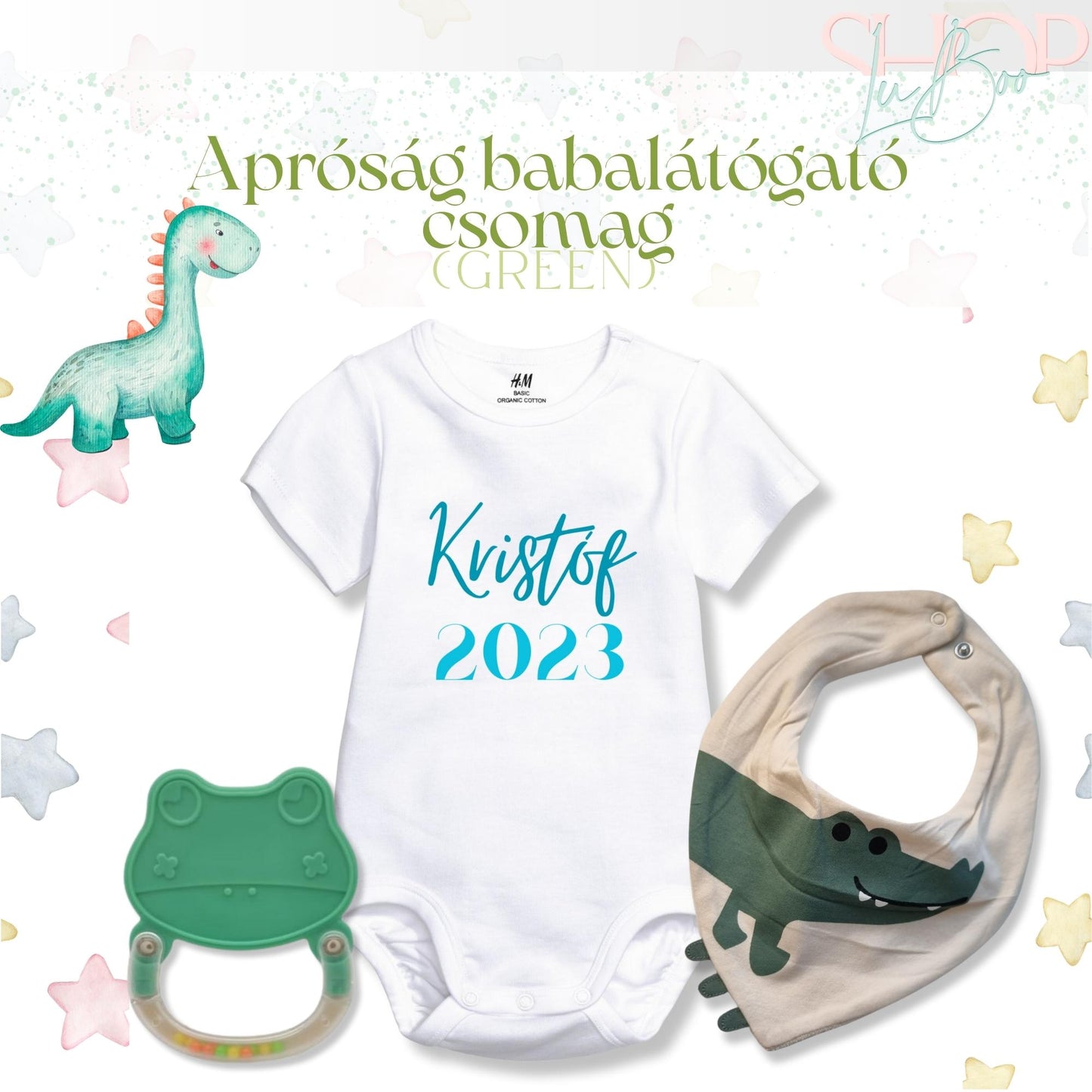 Apróság babalátógató csomag (Green) - ShopLuBoo