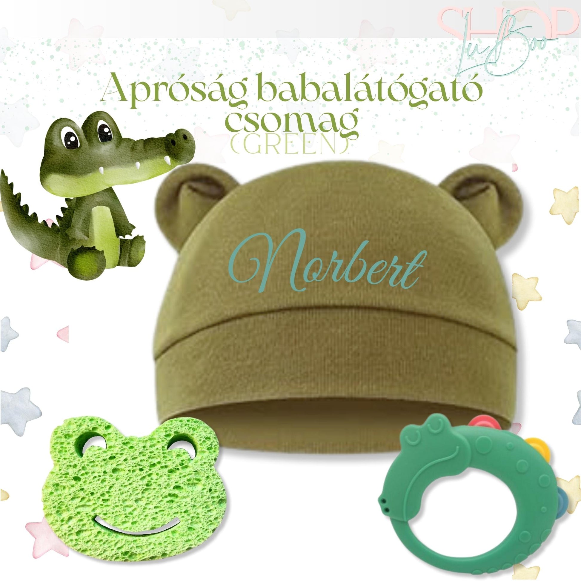 Apróság babalátógató csomag (Green) - ShopLuBoo