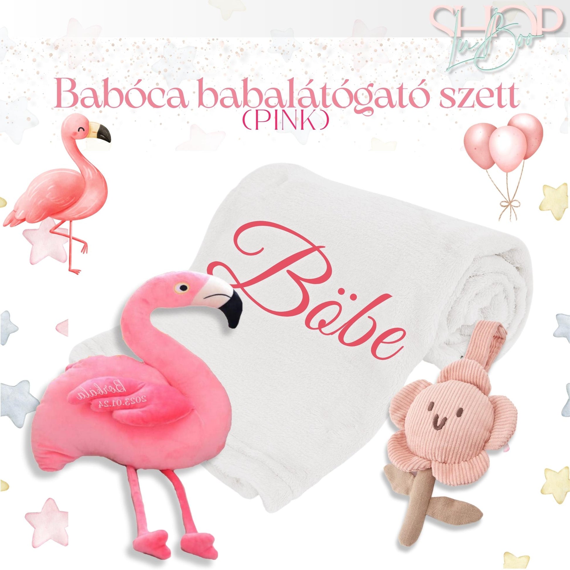 Babóca babalátógató csomag (Pink) - ShopLuBoo