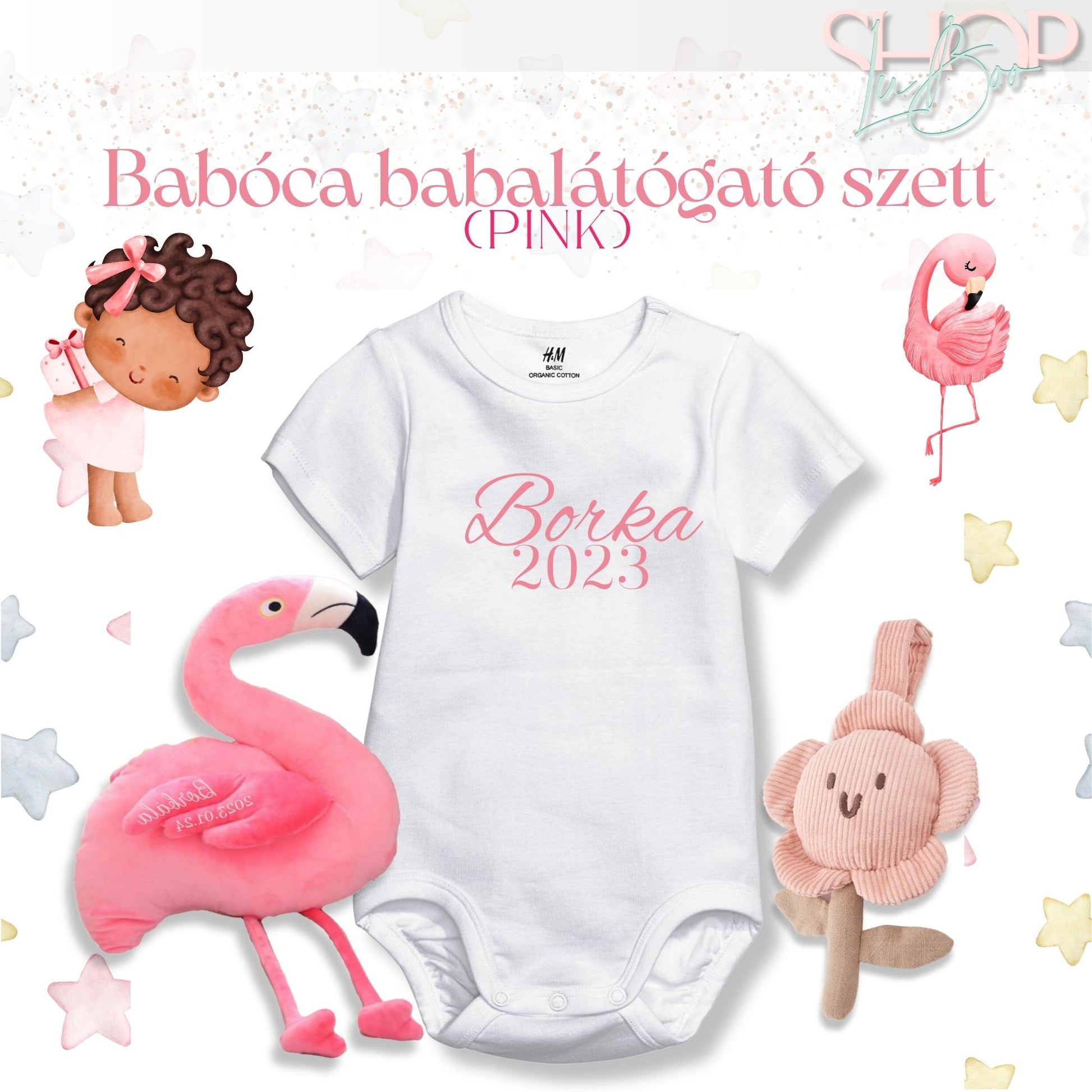 Babóca babalátógató csomag (Pink) - ShopLuBoo