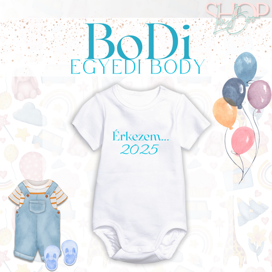 BoDi - Egyedi feliratú baba body