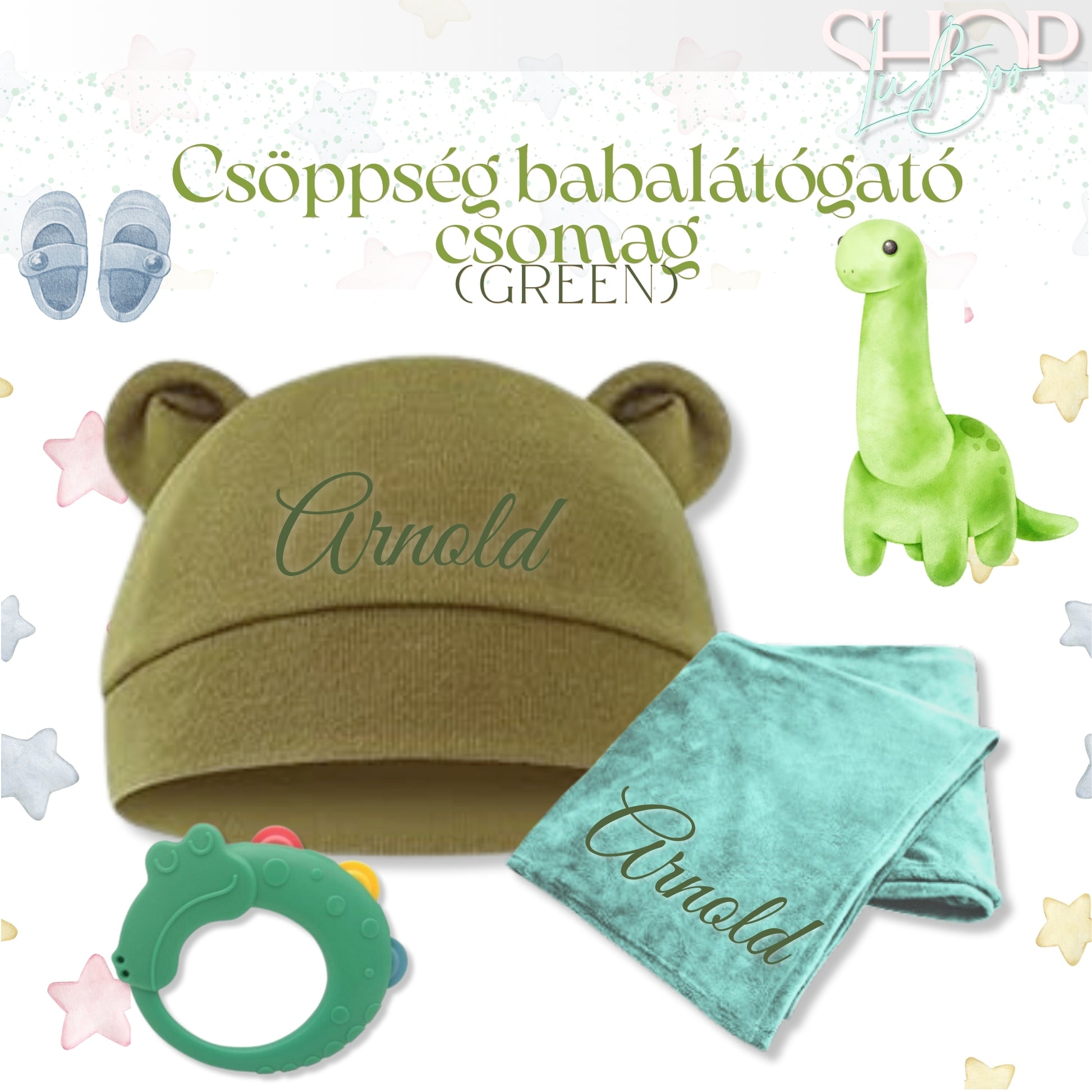 Csöppség babalátógató csomag (Green) - ShopLuBoo