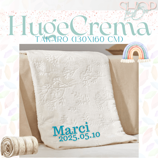 HugeCrema takaró (130x160 cm)