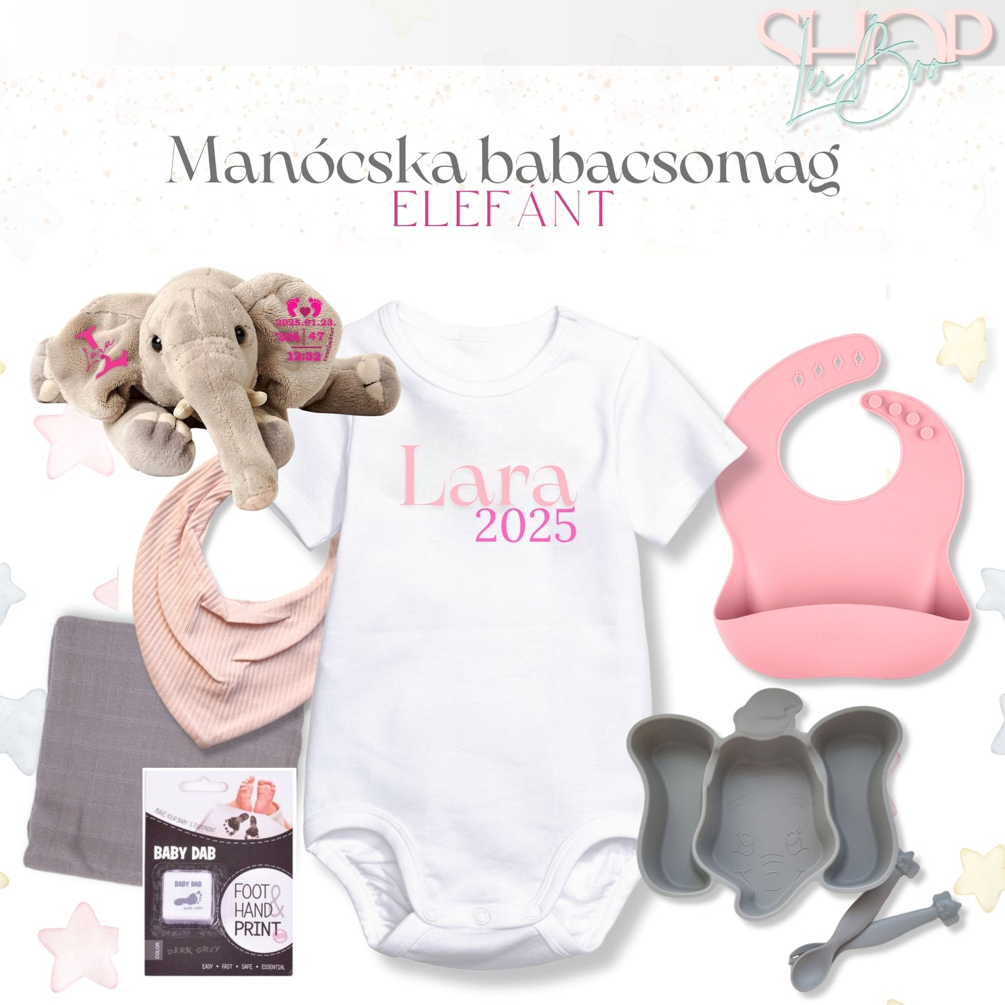 Manócska babacsomag - Elefánt