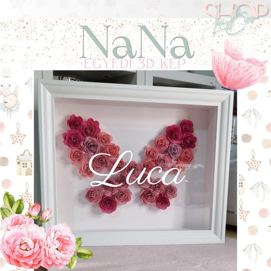 NaNa egyedi 3D kép (20x25 cm) - ShopLuBoo