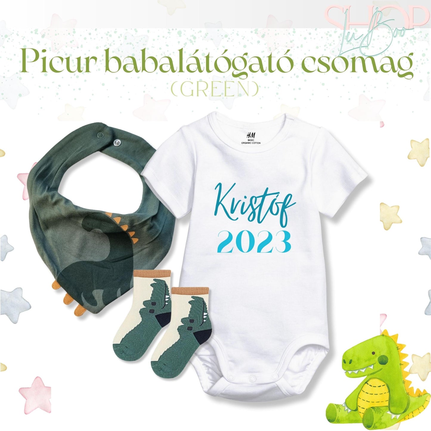 Picur babalátógató csomag (Green)