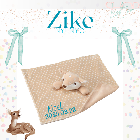 Zike névre szóló őzike nyúnyó (34 cm)